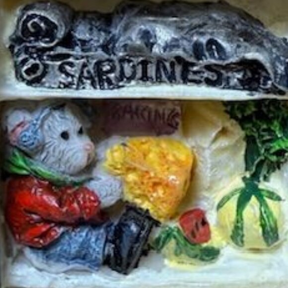 Vintage Boyds Bears Granny's Icebox with Frosty McNibble Treasure Box - Picture 4 of 14